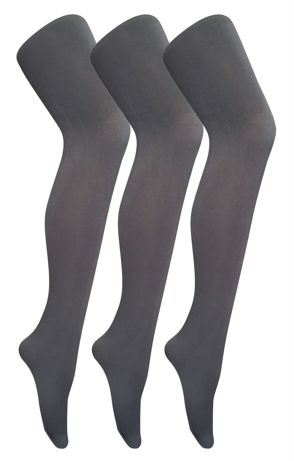 Sock Snob - 3 Pack 80 Denier Plain Coloured Tights