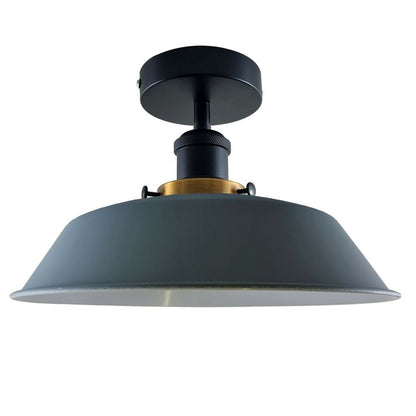 Modern Industrial Ceiling Light Fitting Flush Mount Light Metal Indoor Light