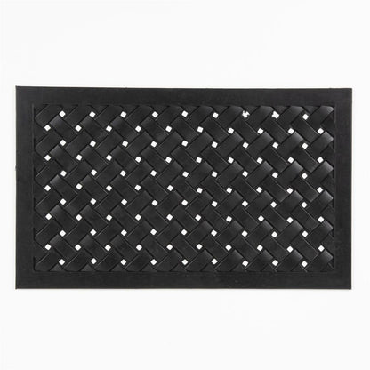 Reddish Rubber Lattice 45x75cm Doormat