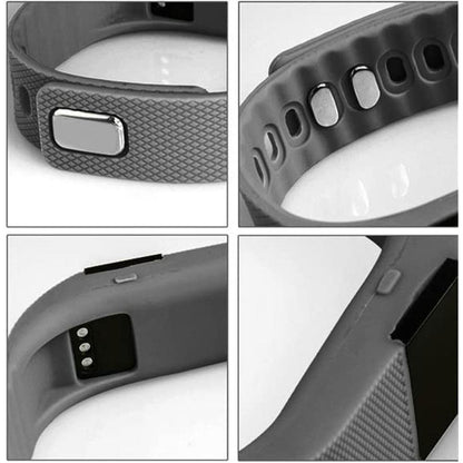 Aquarius OLED Display Smart Bluetooth Fitness Wristband Activity Tracker, Grey