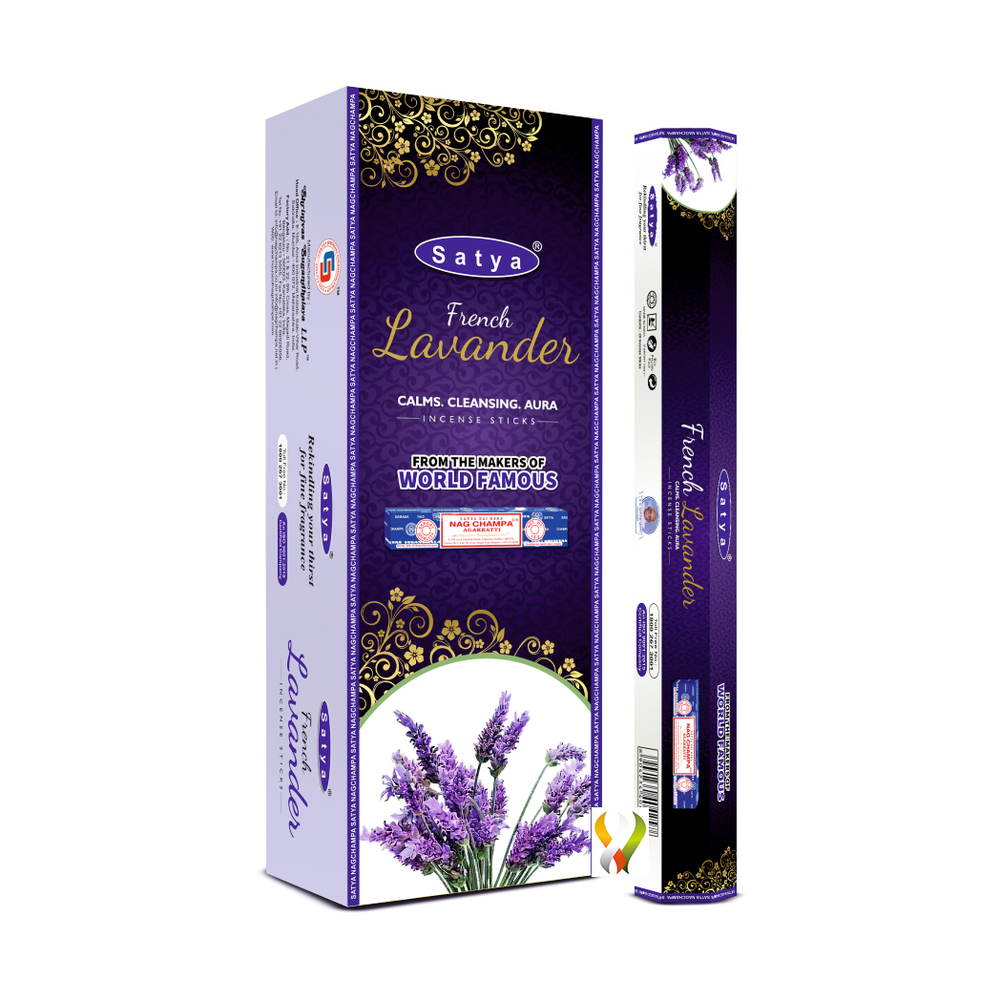 Satya French Lavender Hexa - 20 Sticks