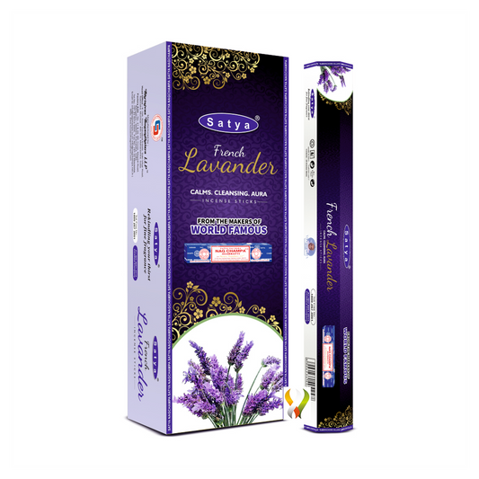 Satya French Lavender Hexa - 20 Sticks