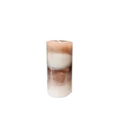 Caramel Ombre Pillar Candle