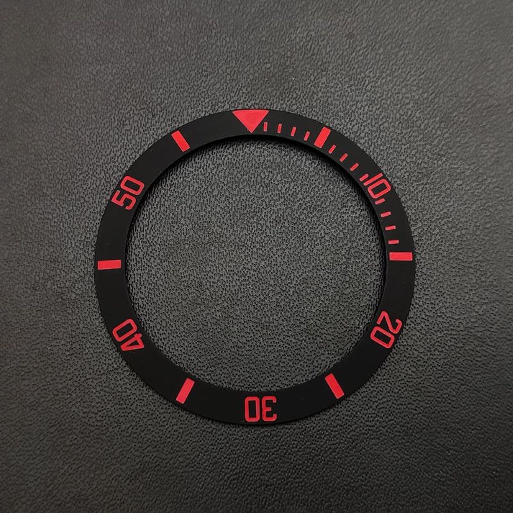 38mm High Quality Ceramic / Aluminium Bezel GMT Insert Ring Inner Diameter 30.5mm Suitable For 40mm Men's Case Watch Accessories