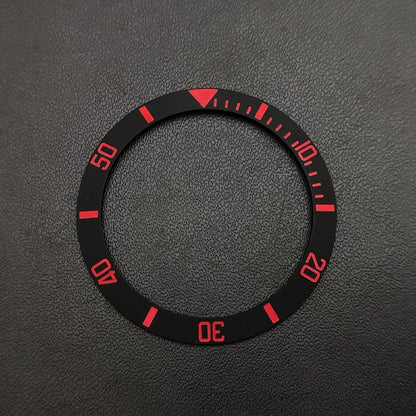 38mm High Quality Ceramic / Aluminium Bezel GMT Insert Ring Inner Diameter 30.5mm Suitable For 40mm Men's Case Watch Accessories