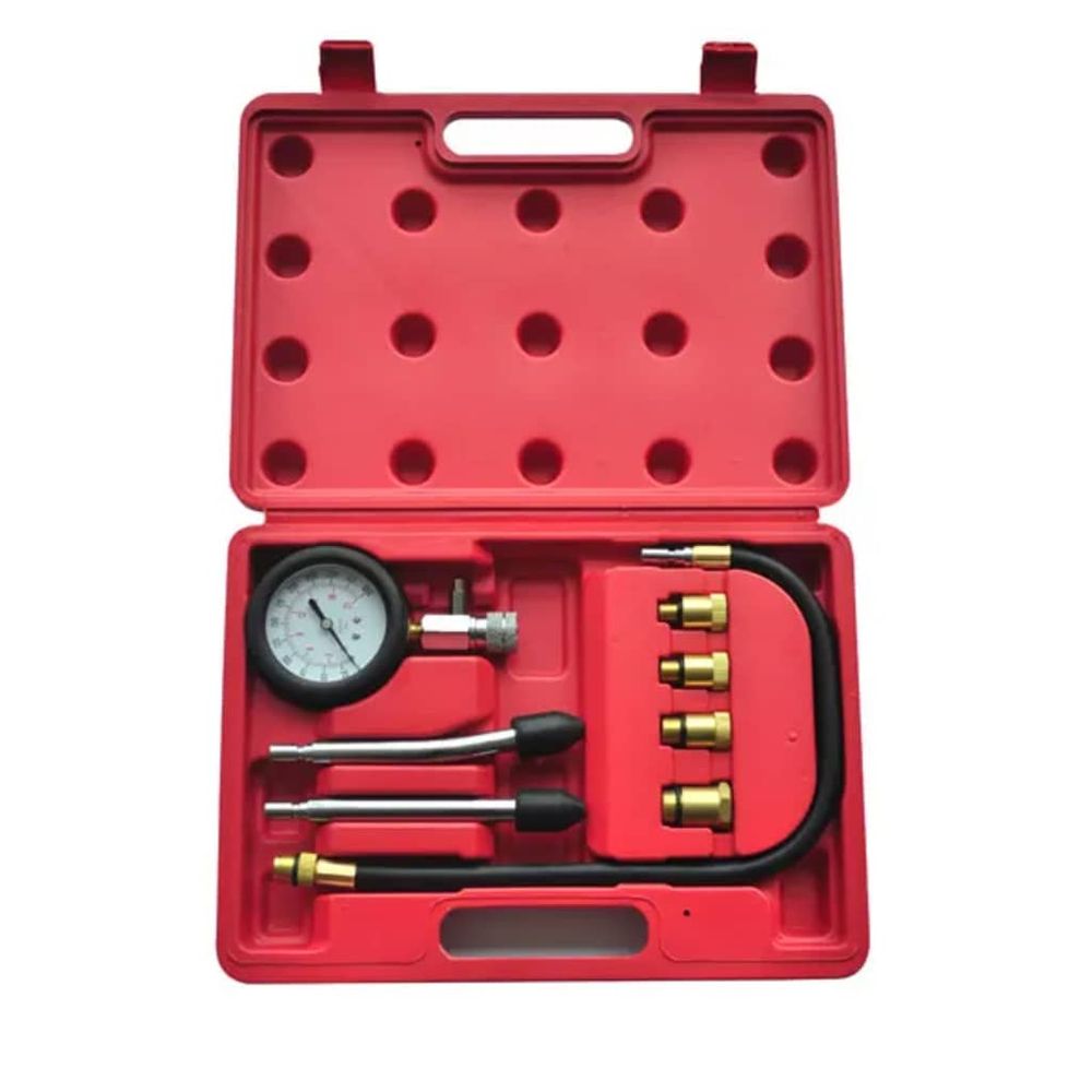 9-Piece Compression Test Kit Petrol Engine