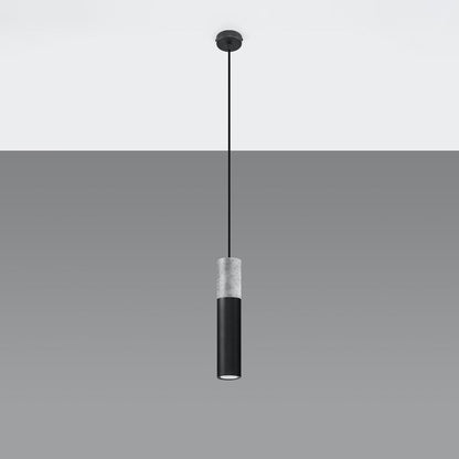 Pendant lamp Steel, concrete Borgio modern Design GU10