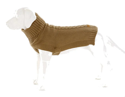 The Jazz Dog Jumper in Camel