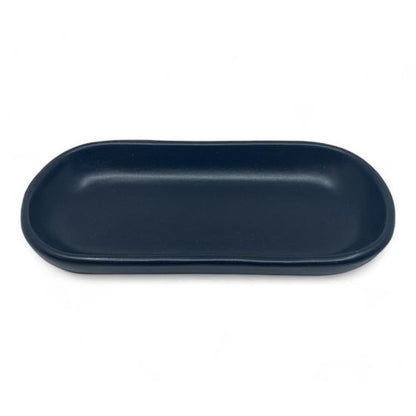 Ceramic Snack&Dip Bowl Black Pearl Black 16cm