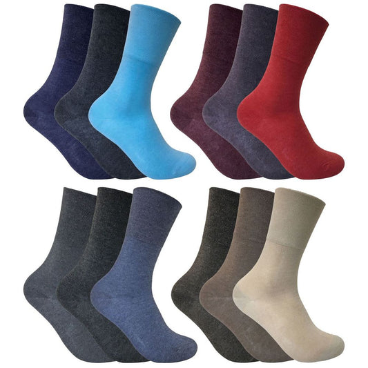 3 Pairs Ladies Thermal Diabetic Socks