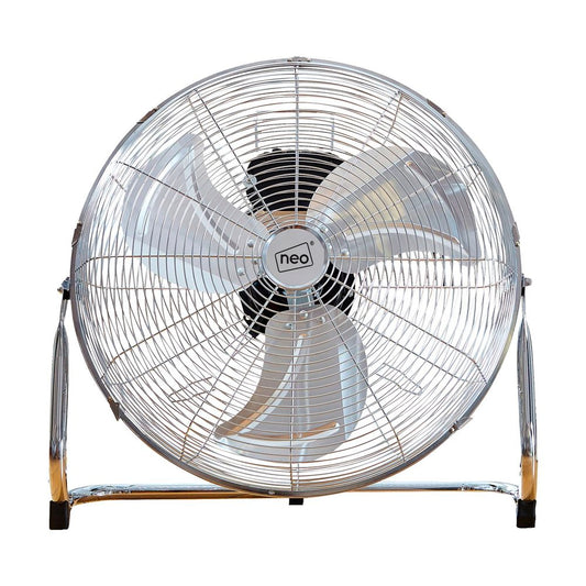 Neo High Velocity Chrome Metal Floor Freestanding Fan � 20 Inch