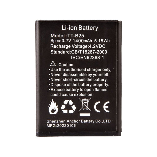 Original Battery TTB25 for TTfone TT970 Flagship 4G Senior Mobile