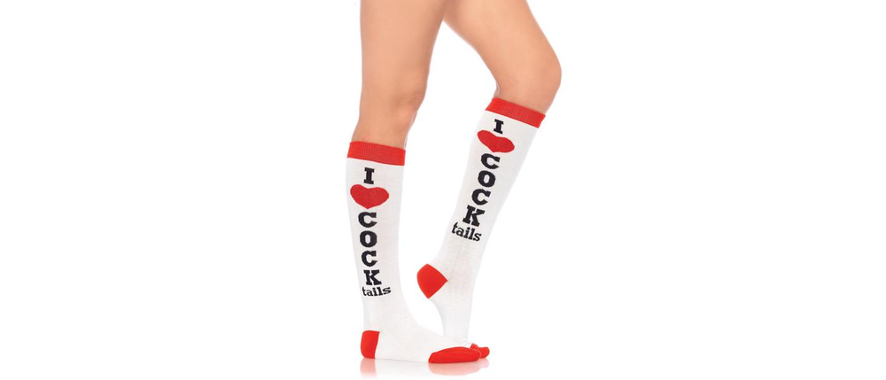 Knee High Fun Print Patterns Comfortable Stocking Athletic Socks