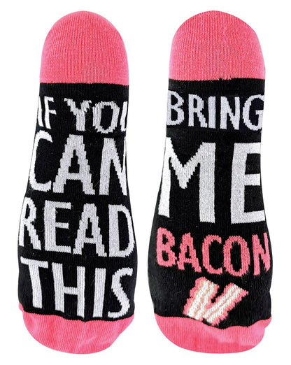 If you can read this bring me... socks