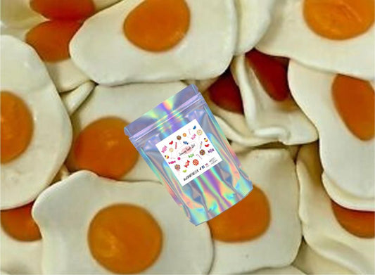 Pick N Mix Vidal Giant Fried Eggs Gummy Jelly Kids Party Treat Bulk