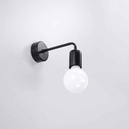 Wall lamp steel Duomo loft Design E27