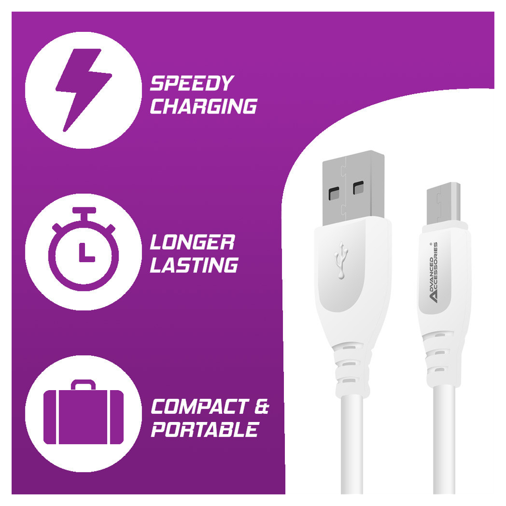 AA CHARGE-IT MicroUSB Cable