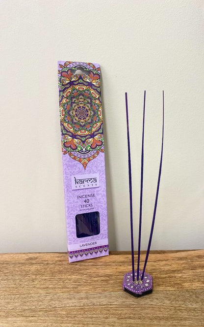 Karma Incense Sticks With Holder