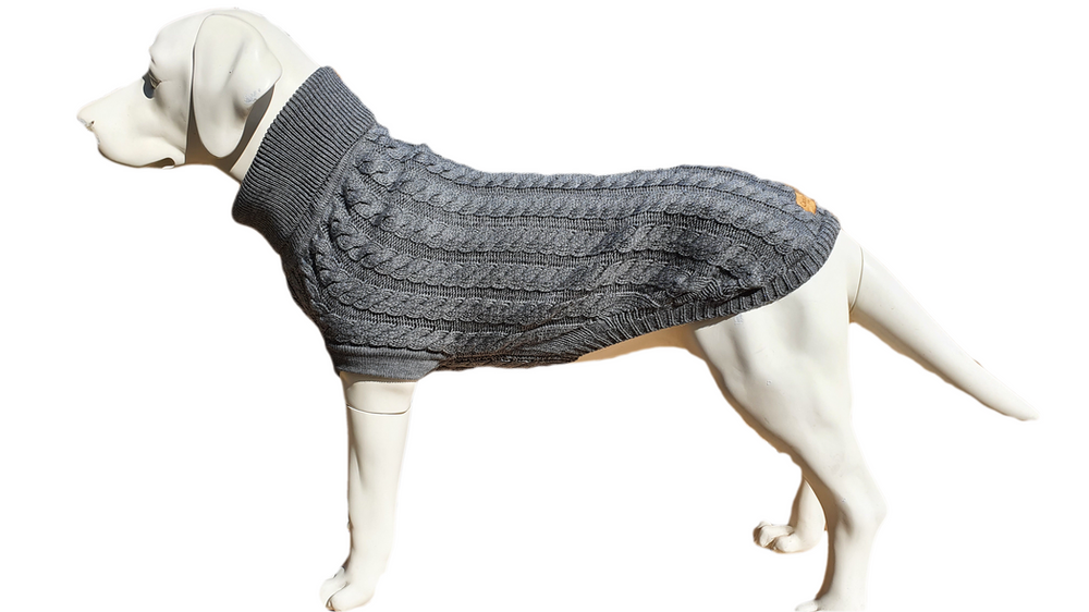 The Rascal Dog Jumper in Grey