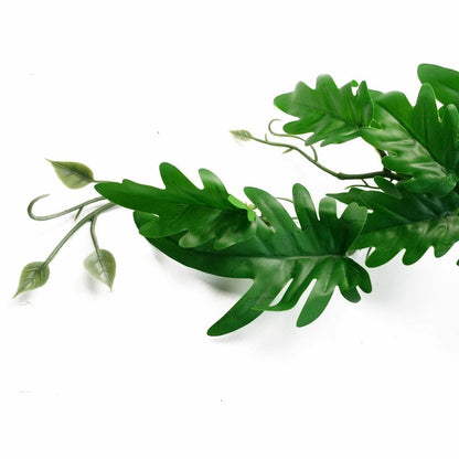 50cm Artificial Trailing Philodendron Large Leaf Plant Realistic