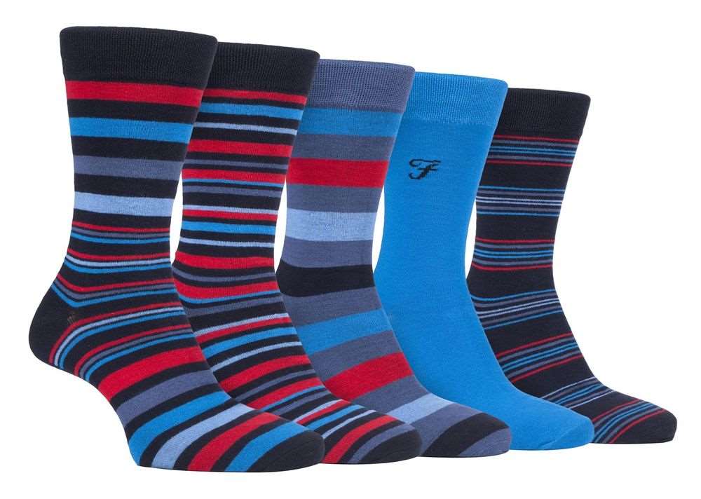 Farah - 5 Pack Bamboo Bright Socks