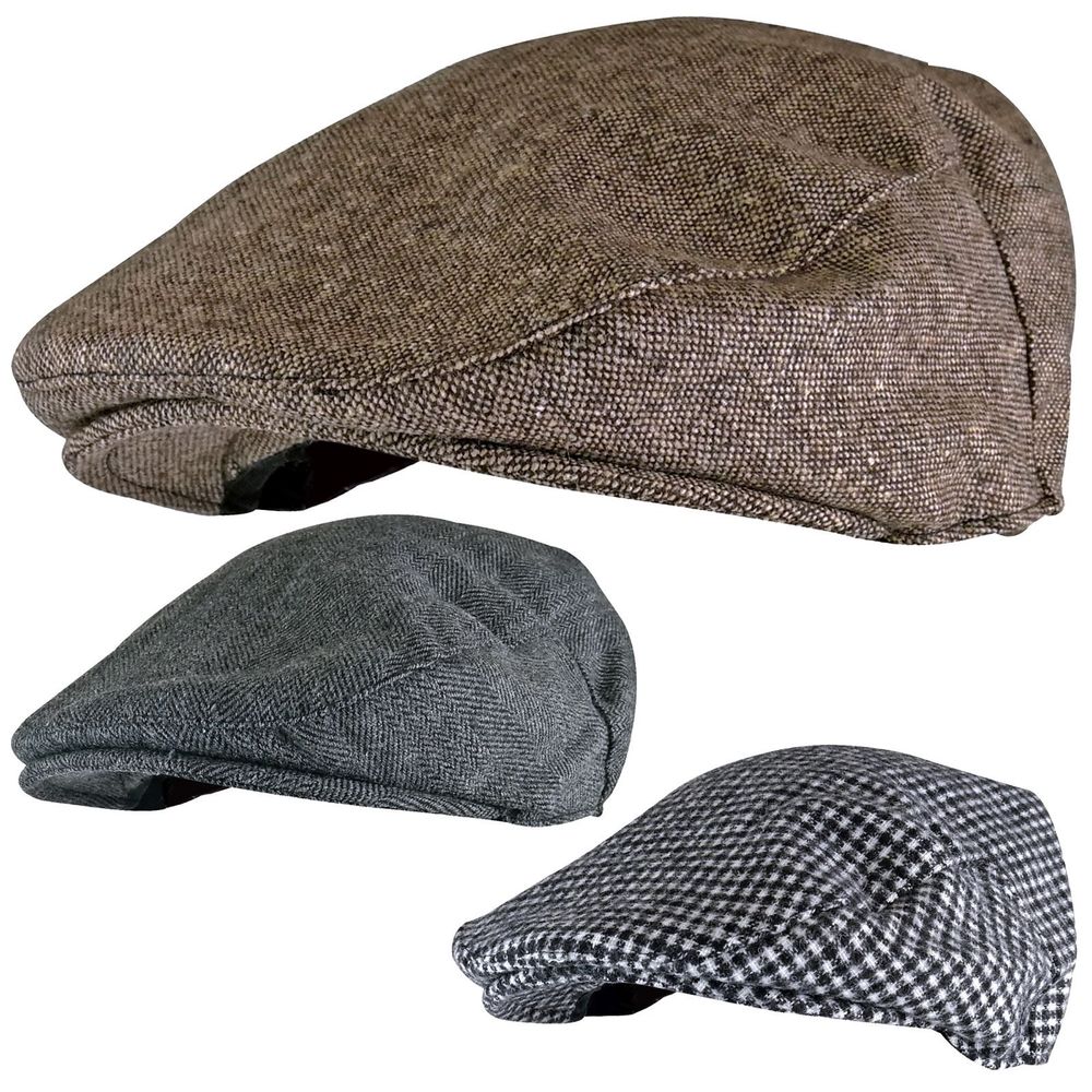 Mens Traditional Flat Cap