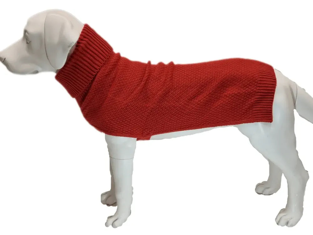 The Jamie Dog Jumper in Burnt Orange