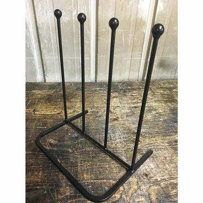 Two Pair Metal Boot Rack