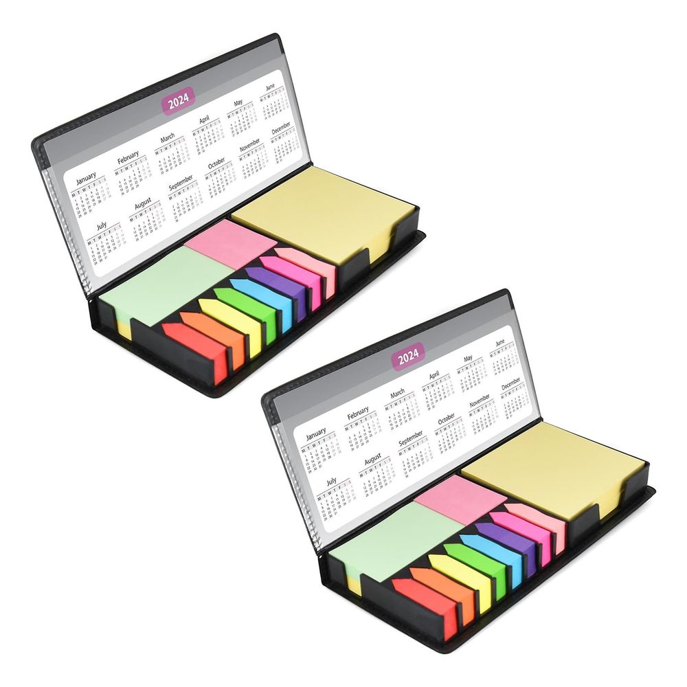 2X Sticky Notes Memo Desk Calendar Set 2017-2020