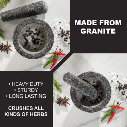 Granite Pestle & Mortar AS-41517