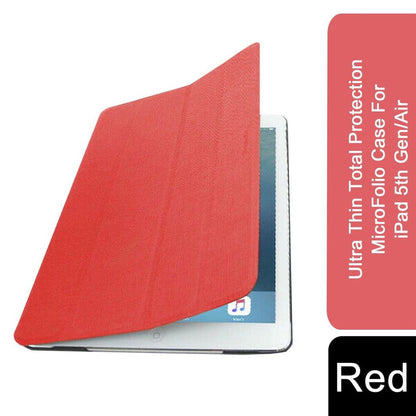 XtremeMac UltraThin Total Protection MicroFolio Case For iPad, Poppy Red