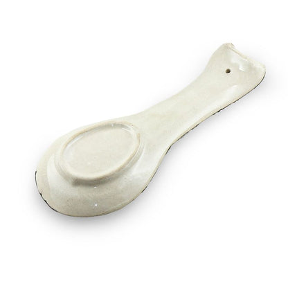 Ceramic Spoon Rest Tulip Orange 24cm