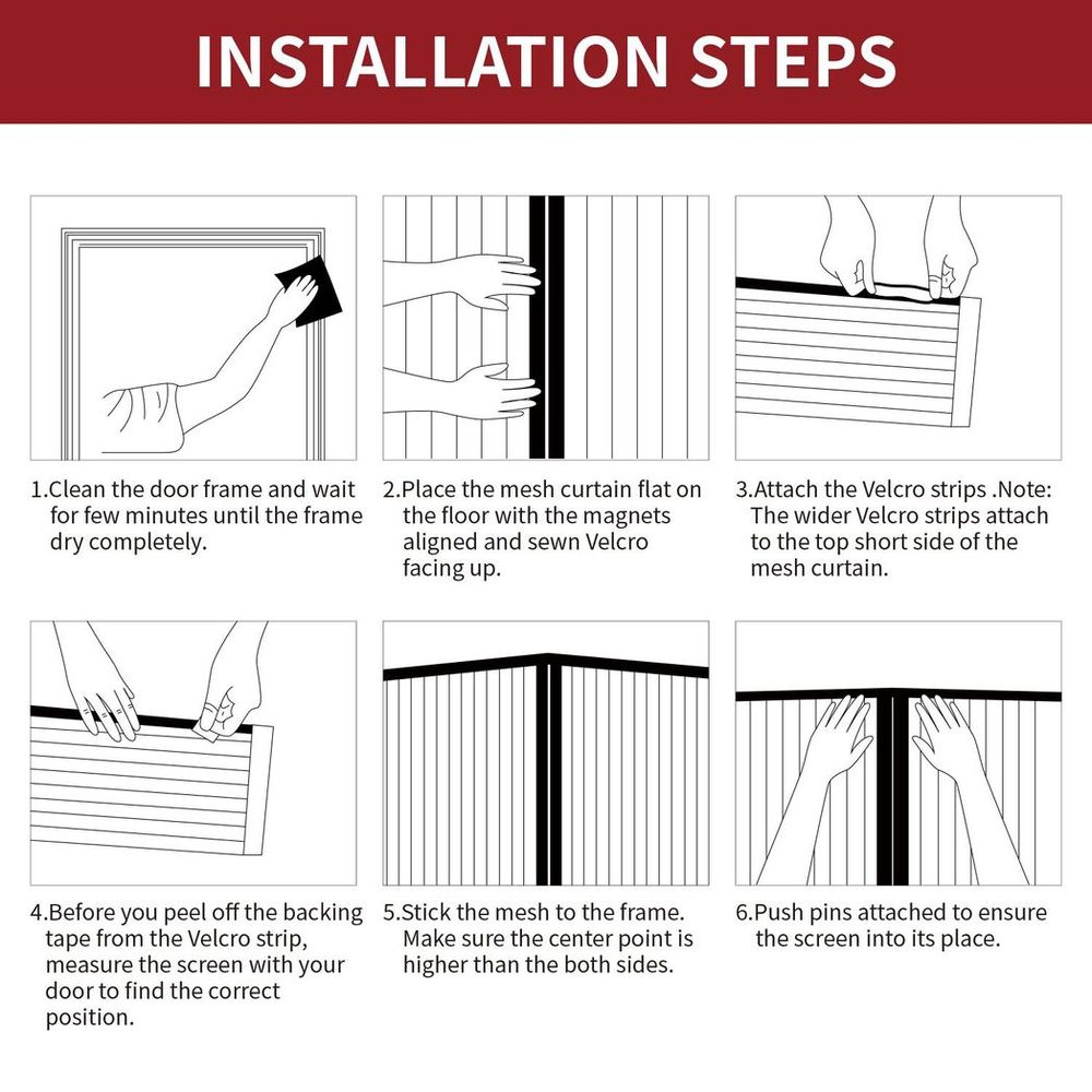 VINSANI MAGNETIC SCREEN DOOR WHITE 1010381