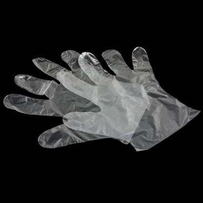 First Aid Embossed Disposable PE Gloves 100 Pack PMS-839190