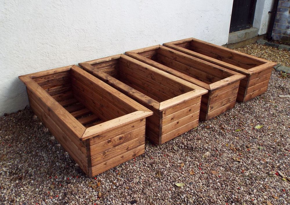 Extra Large Wooden Trough