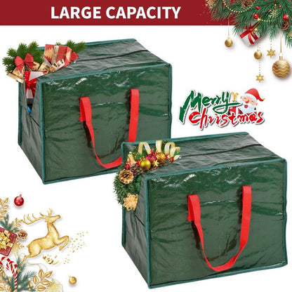 VINSANI XMAS BAUBLES & TINSEL STORAGE BAG 1010395