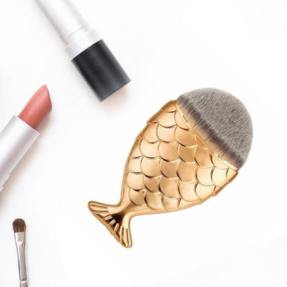 Envie Soft Nylon Hair Unique Mermaid Make Up Brush for Professional and Home Use