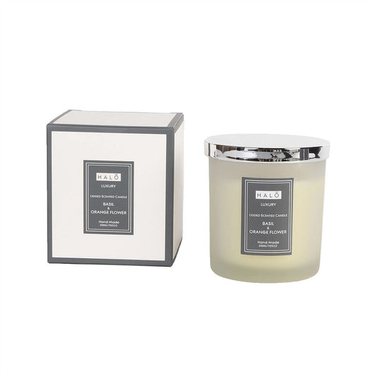 JAR CANDLE BASIL & NEROLI CANDLE 200G