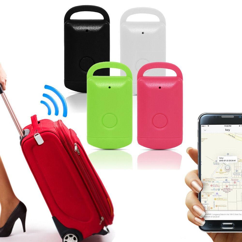 Suitcase Shaped Bluetooth Key Finder GPS Locator Anti-lost Alarm/Tracker[Pink]