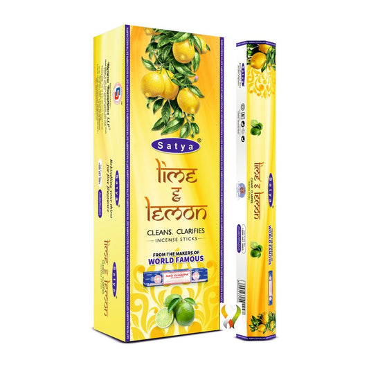 Satya Lime & Lemon  Hexa - 20 Sticks