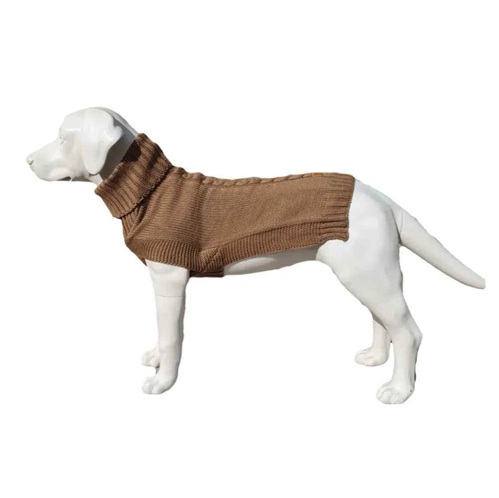 The Jazz Dog Jumper in Camel