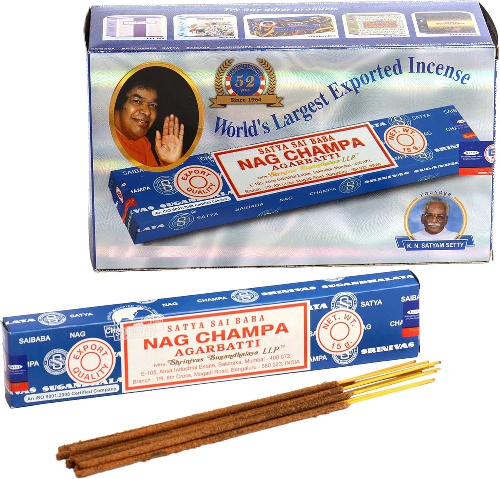 Incense Stick Nagchampa Incnsestik 1 Pack