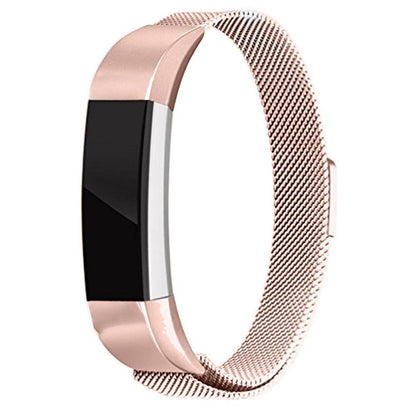 Aquarius Milanese Replacement Strap Band Compatible With Fitbit Alta, Rose Gold