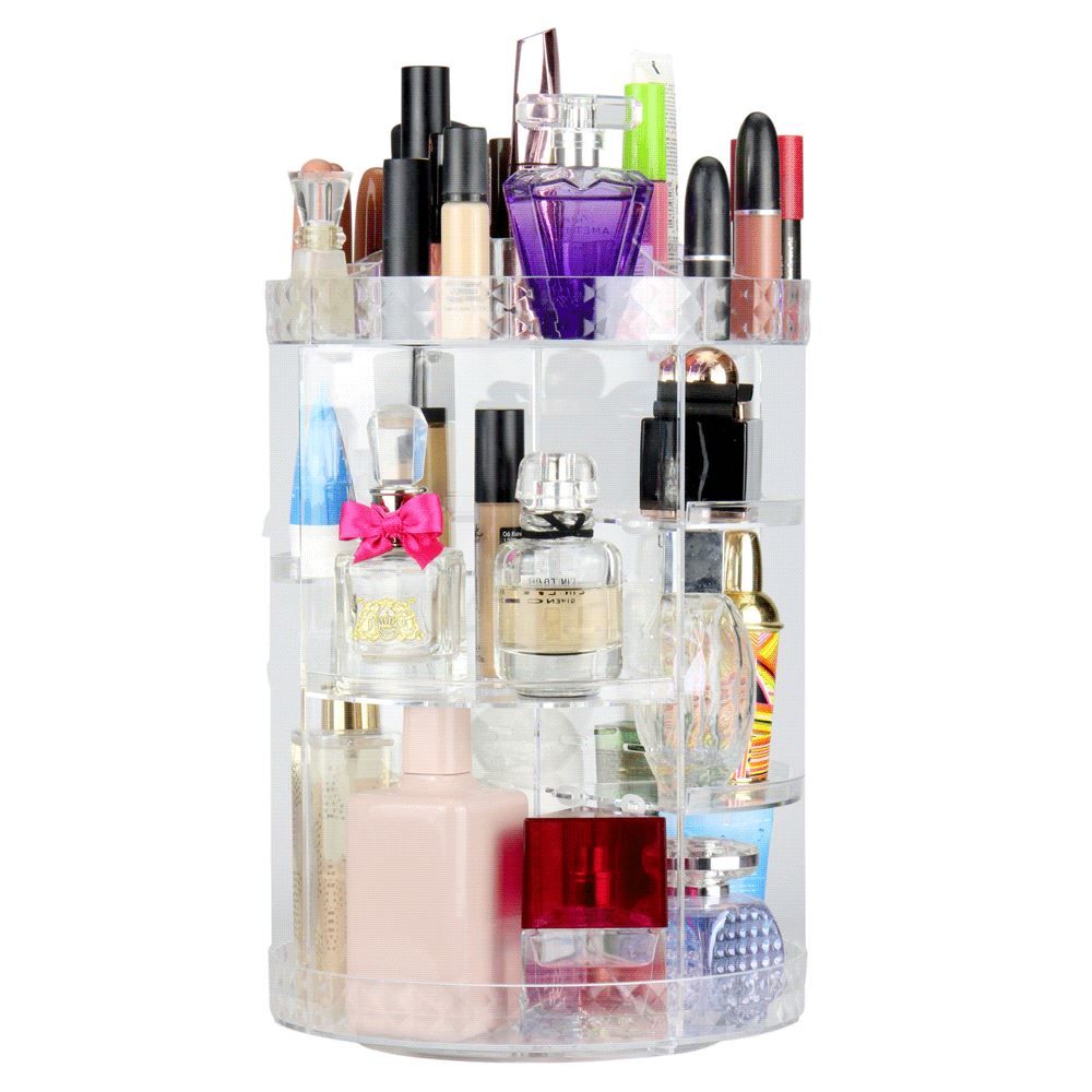 Rotating Cosmetic Makeup Organiser | Pukkr