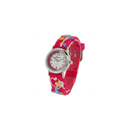 Ravel 3D Ballerina Timeteacher Children Girl Analogue Multicolour Strap Watch