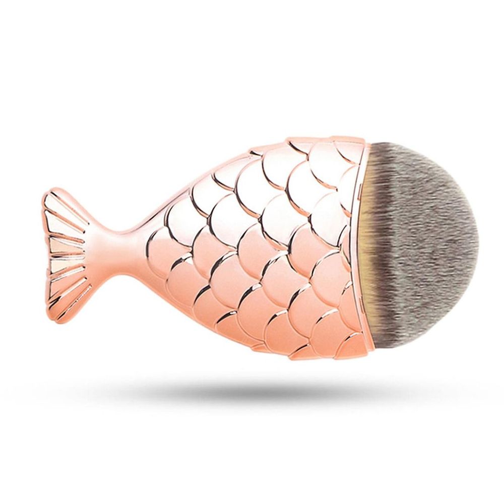 Envie Soft Nylon Hair Unique Mermaid Make Up Brush for Professional and Home Use