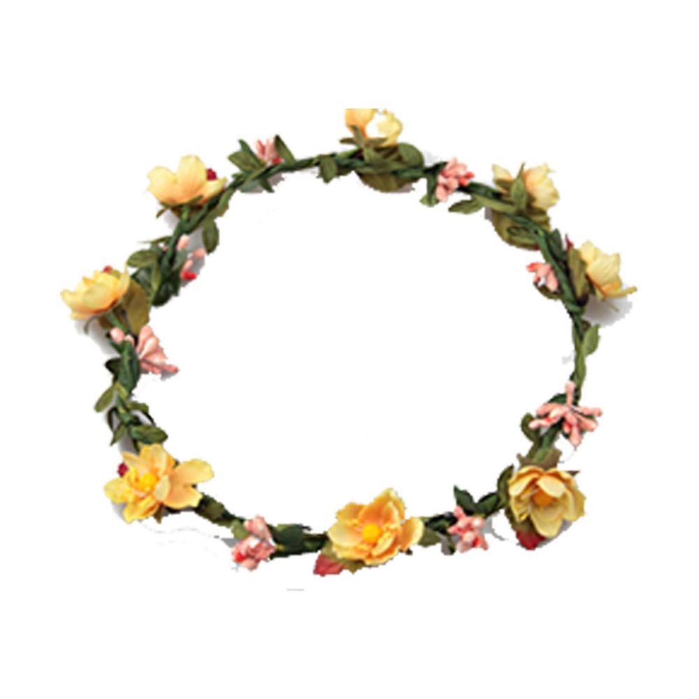 Flower Head Garland Crown Perfect for Festivals | Weddings or Summer days