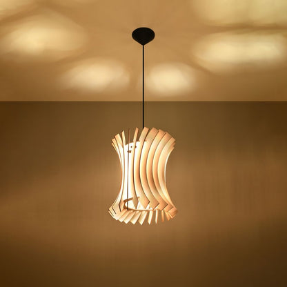 Pendant lamp wood Oriana Scandinavian Design E27