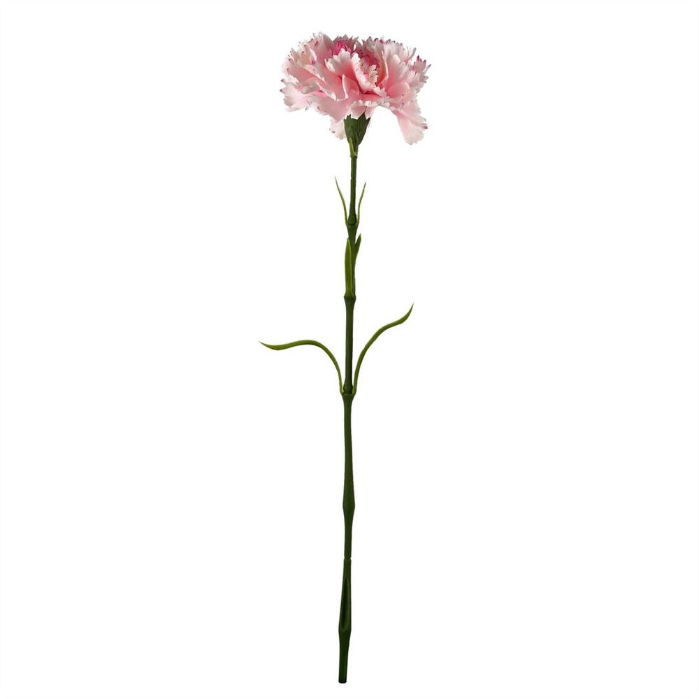 12 x Pink Carnation Artificial Flowers