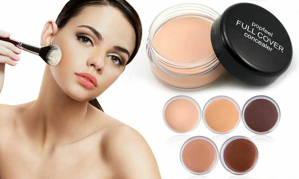 Face Eye Lip Creamy Concealer Palette Make-up Concealer Cream Foundation Cover